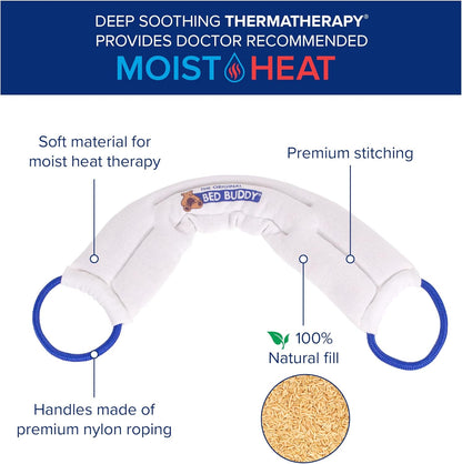 Bed Buddy Neck Heating Pad and Microwave Heating Pad, Heated Neck Wrap - Heating