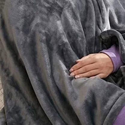 USB Electric Heated Blanket 3 Heating Levels Fleece Heated Blanket Portable Heated Blanket Cape Quickly Heated Cape Pad