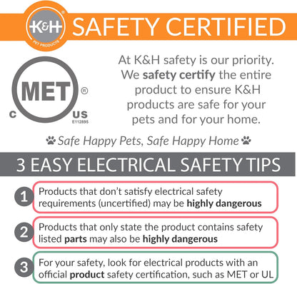 Heated Thermo-Snuggle Cup Bomber Indoor Heated Cat Bed, Heated Pet Bed for Indoo