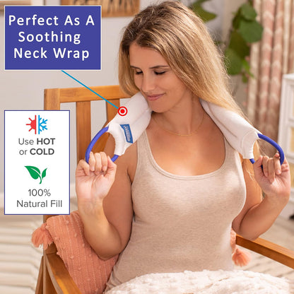 Bed Buddy Neck Heating Pad and Microwave Heating Pad, Heated Neck Wrap - Heating